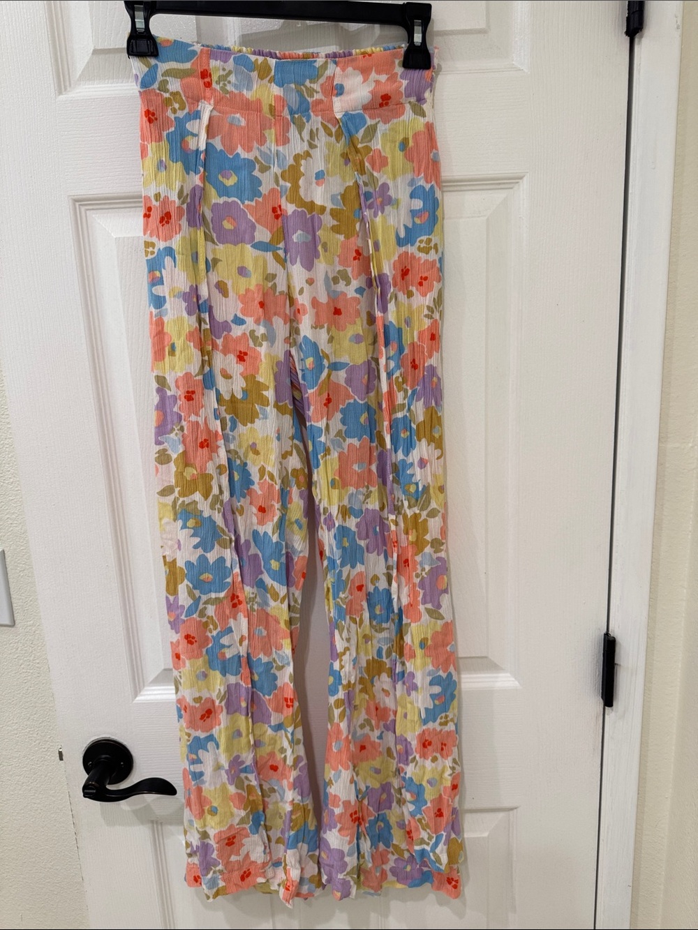 Billabong Floral Split-Leg Coverup Pants